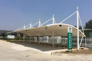 龙门县膜结构停车棚